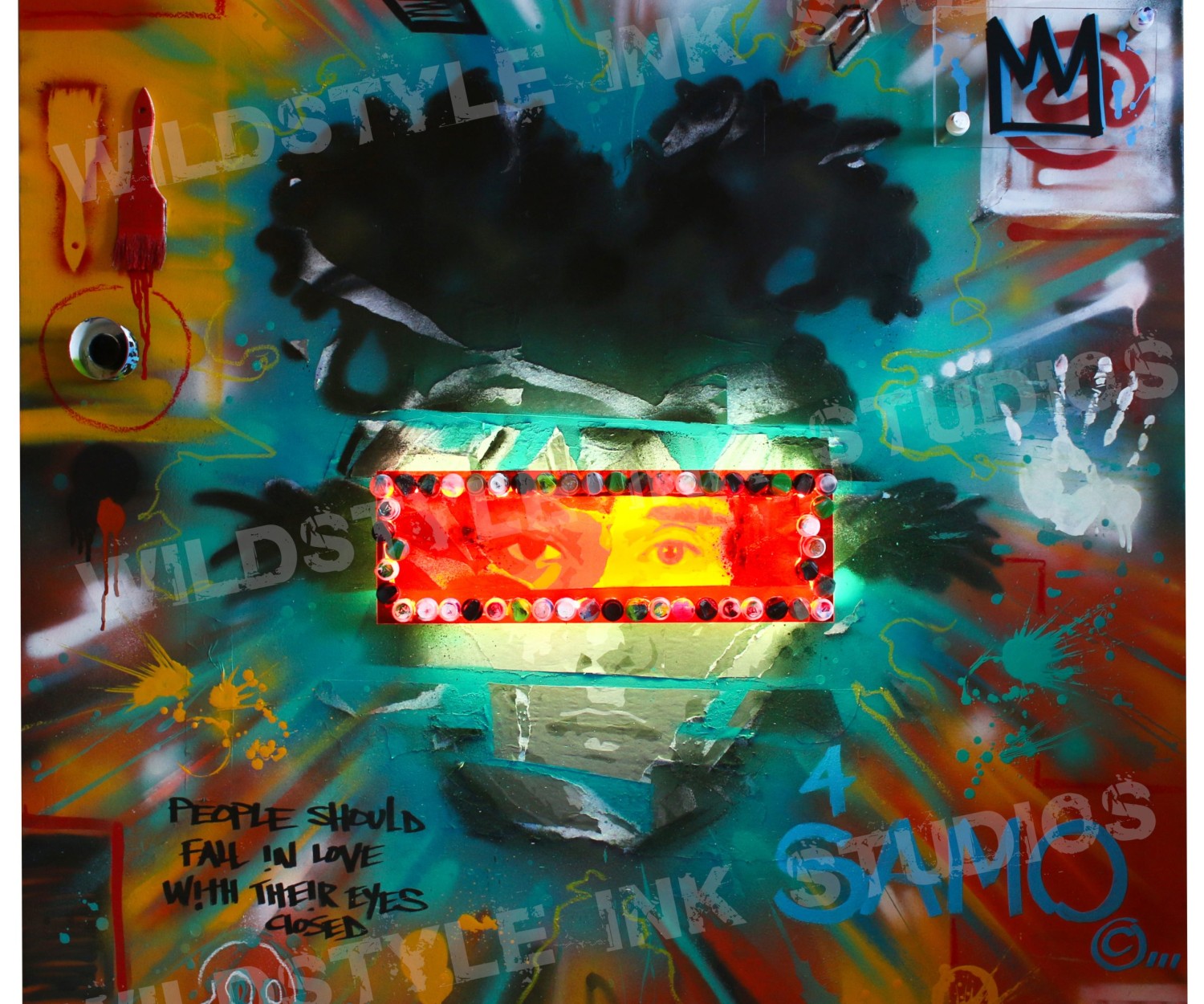 Changing Parallels Painting by Graffiti Artist Aladdin