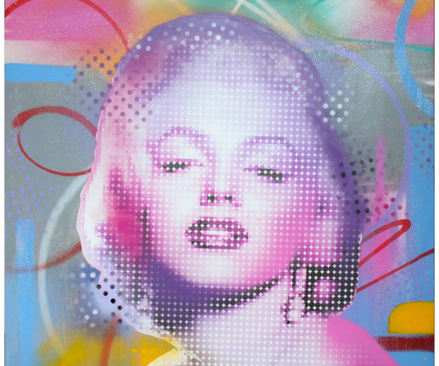 Canvas painting by Graffiti Artist Aladdin