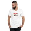 Hello I Love Graffiti - Unisex V-Neck T-Shirt - Image 4