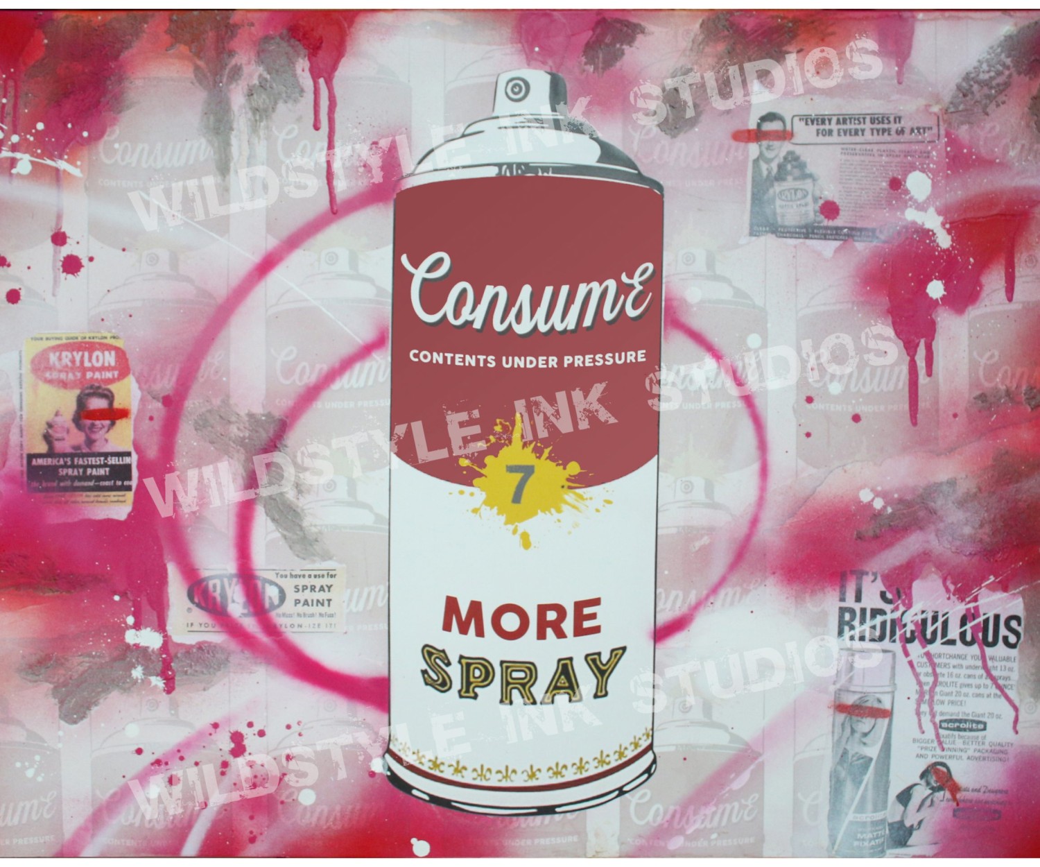 Seven Sins Painting Series - by graffiti artist Aladdin