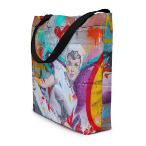 Spreading The Love - Graffiti Art - Tote Bag