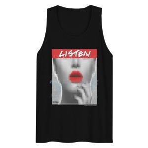 I Color The Silence - Men’s premium tank top